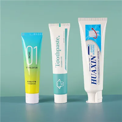 Custom Printed tshuaj txhuam hniav Tubes
