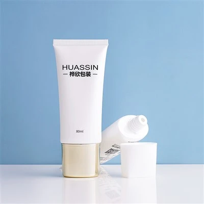 80mL Chaw Tsim Tshuaj Puav Tsuas Plab Txia Pe Oval Tiaj Tiaj Tiab Quicion Raj