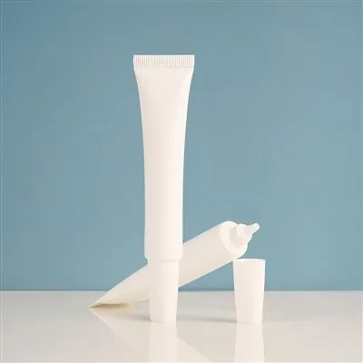 Qhov muag Cream Skincare Thawv Tube Nrog Nozzle